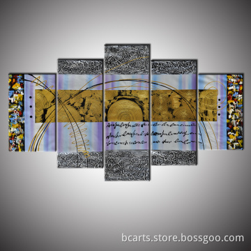 BC16-0003 Hotel Decorative Modern Abstract Oil Painting on Canvas